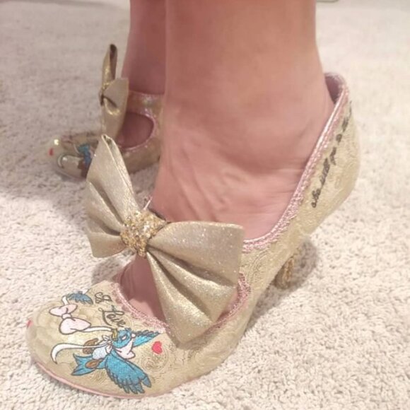Rare Disney Cinderella  irregular choice shoes US 6 - Picture 13 of 16